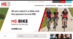 Desktop Screenshot of mssociety.ca
